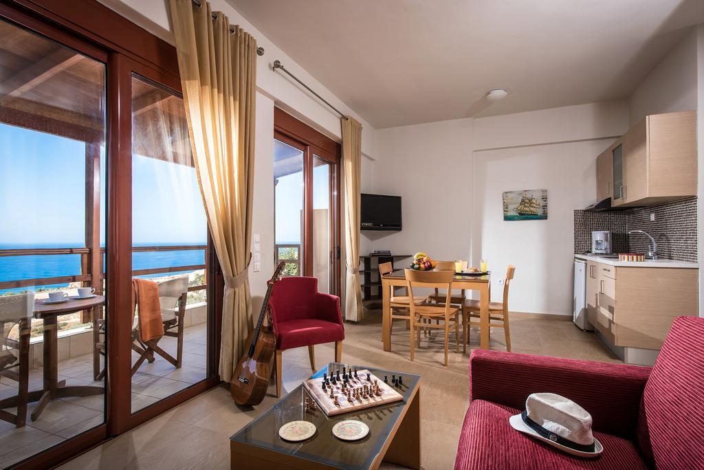 Triopetra Notos Hotel Bagian luar foto